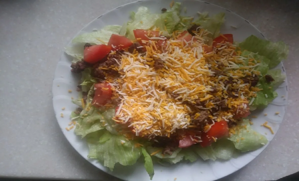 Cheeseburger-Salat
