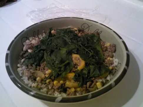 Rinderhackfleisch-Pfanne