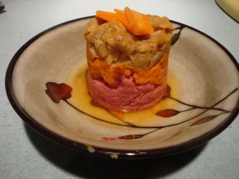 Lap-Band-freundlicher: Corned Beef und Kohl Turm