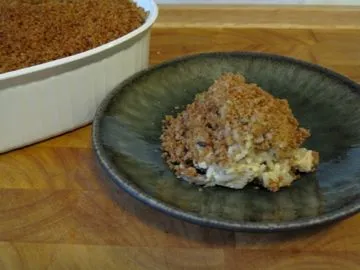 "Hühnchen" und Wildreis-Auflauf