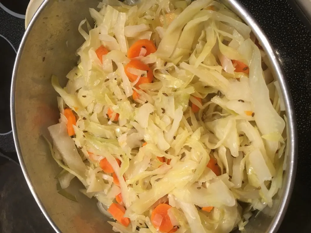 Kohl- und Karottensuppe