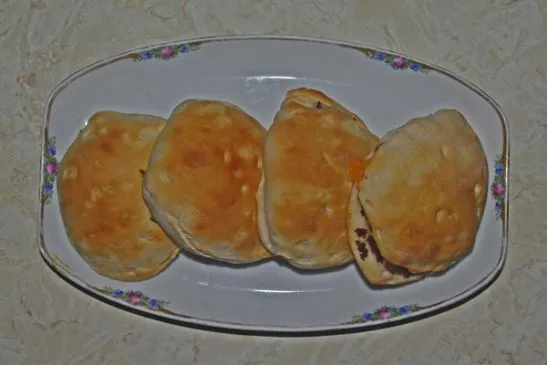 Cheeseburger-Taschen