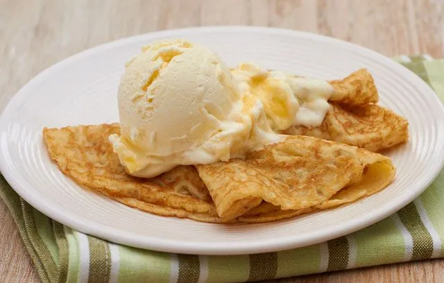 Süßer Zimt-Dinner-Pfannkuchen