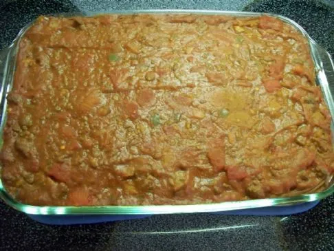 Mexikanisches gebackenes Spaghetti