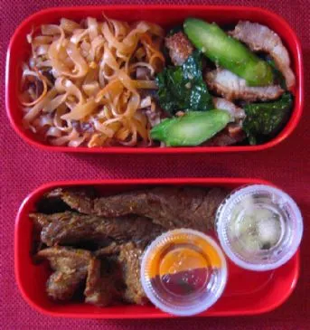 Satay-Rindfleisch mit Erdnusssauce