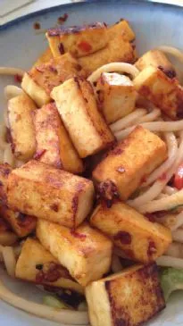 Chili-Limetten-Pfannen-Tofu