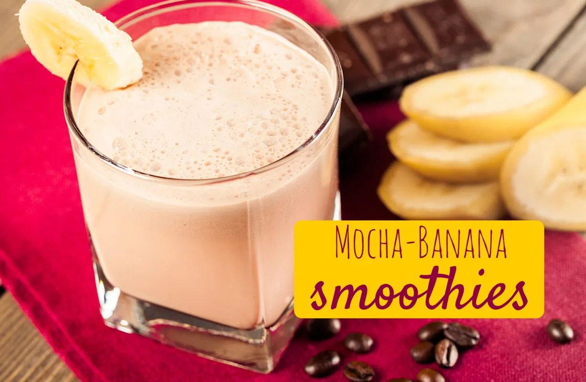 Mocha-Bananen-Smoothies