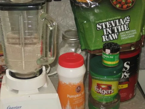 Kürbiskuchen-Gewürz-Cappuccino