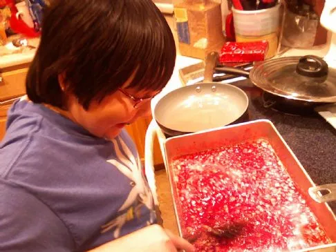 Moms Cranberry-Salat (zuckerfreie Version)