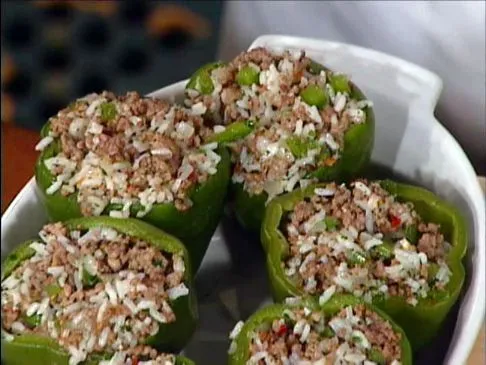 Cajun gefüllte Paprika