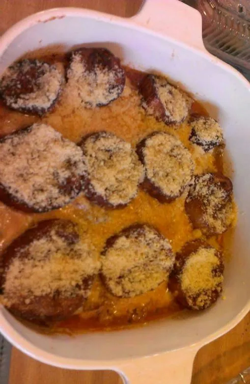 Leichte Auberginen-Lasagne