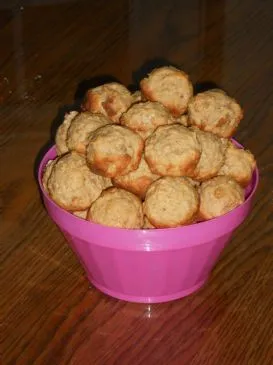 Haferflocken-Joghurt-Zimt-Mini-Muffins