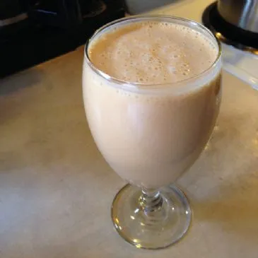 Kürbisgewürz-Apfelwein-Smoothie