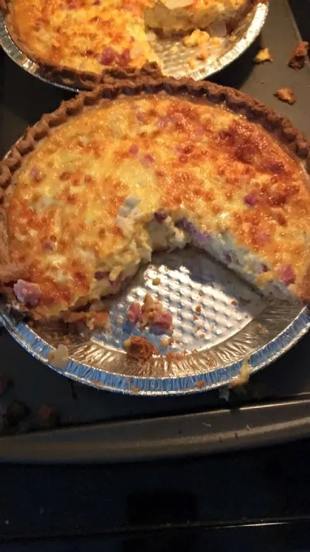 Quiche (Schinken und Käse)