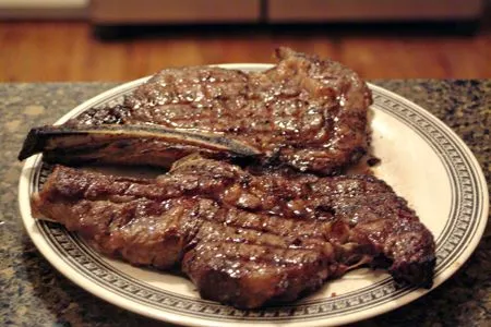 Gegrilltes Steak