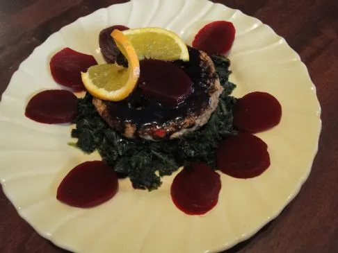 Thunfischburger mit Balsamico-Glasur