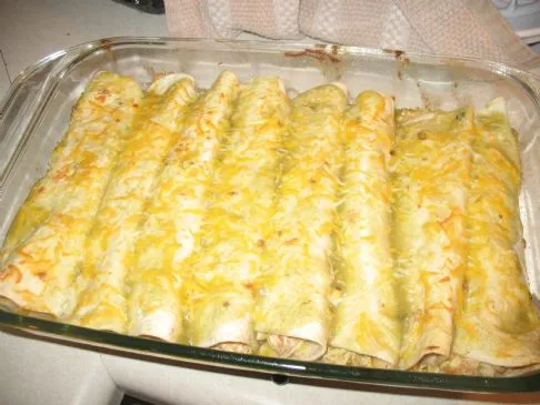 Hähnchen-Enchiladas