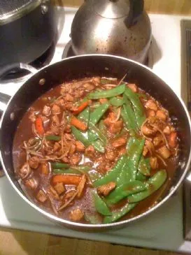 Senaraes Teriyaki-Pfanne