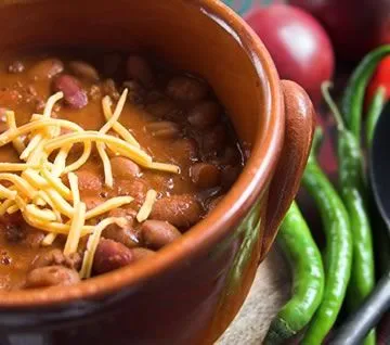 Schwarze Bohnen "Dachte, es wäre Fleisch" vegetarisches Chili