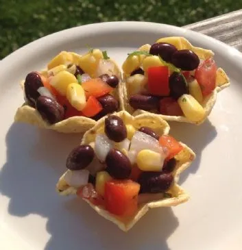 Schwarze Bohnen & Mais Salsa