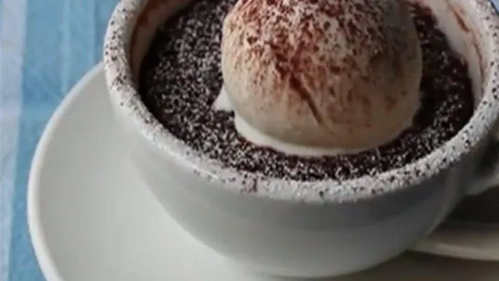 Mikrowellen-Schokoladenkuchen