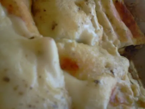 Spinat- und Pilzlasagne