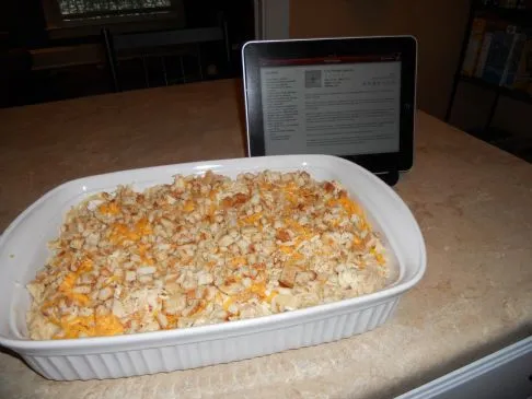 Thunfisch-Nudeln-Auflauf