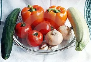 Einfache Sommerkürbis