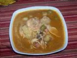 Asopao Boricua (Hühnersuppe)