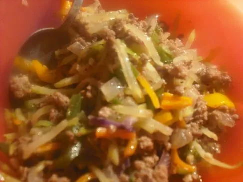 Knoblauch-Ingwer-Rindfleisch