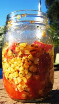 Gegrillte Mais-Relish