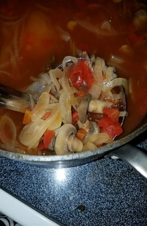 Fettfreie Zwiebelsuppe