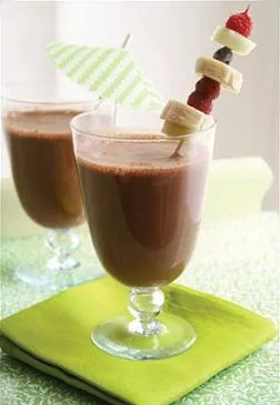 Himmlischer gesunder Schokoladensmoothie