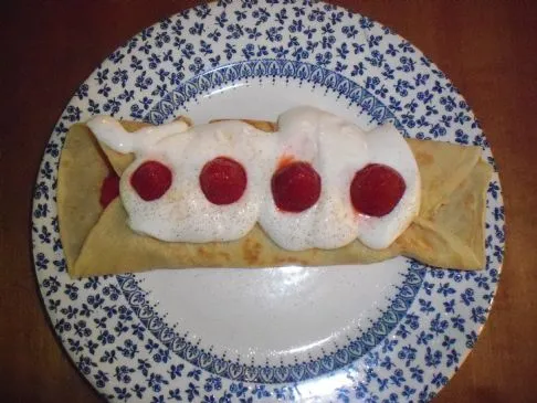 Glutenfreie Crêpe Suzette