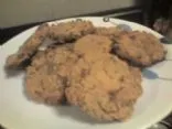 Leckere Erdnussbutter-Schokoladenstückchen-Plätzchen