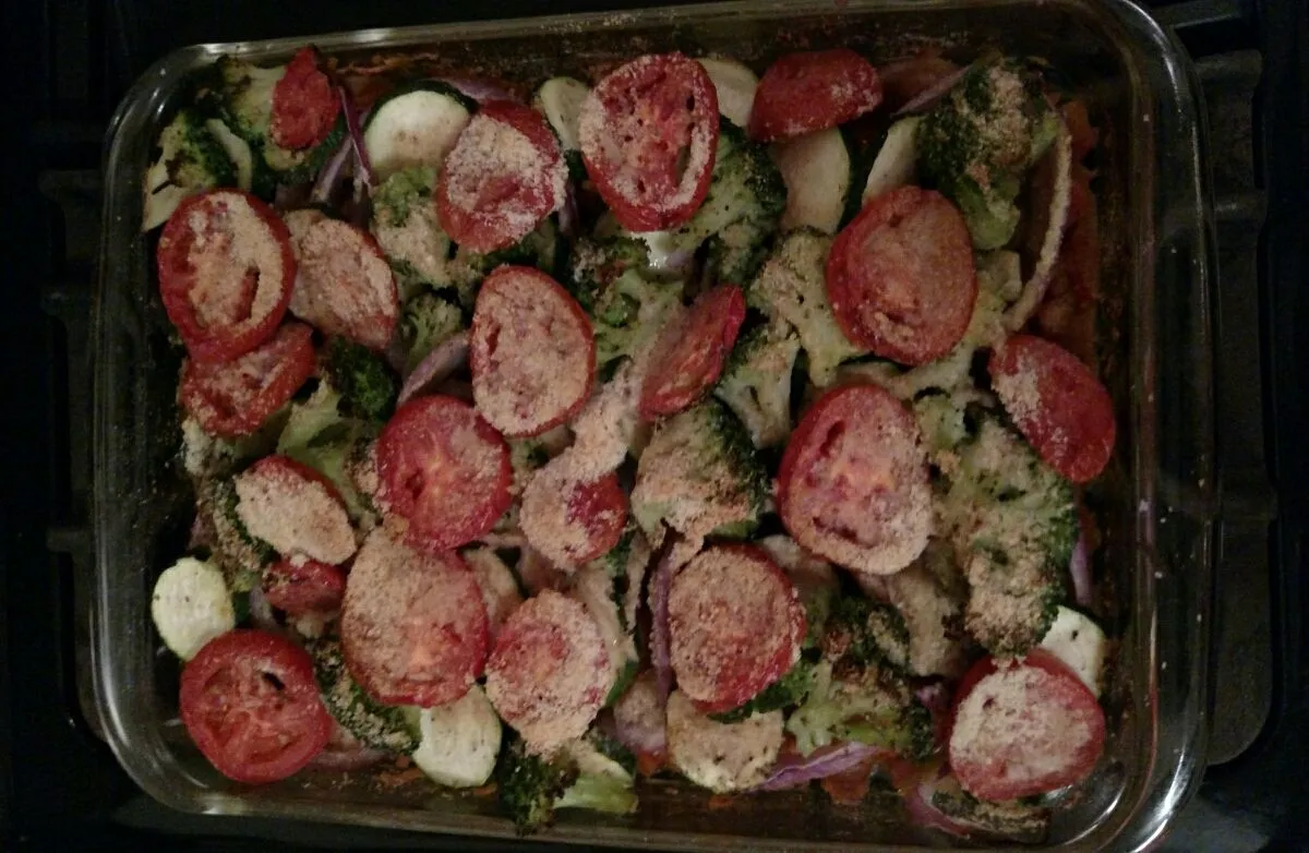 Herzhafte Gemüseauflauf