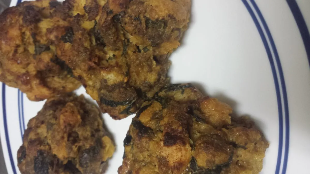 Spinat-Hackbällchen