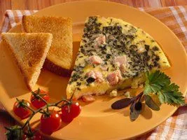 Herzhafte italienische Frittata