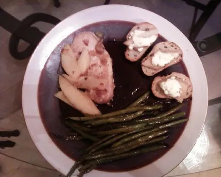 Schweinekoteletts in Hartem Apfelwein