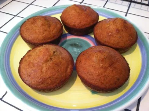 Kürbis-Pistazien-Protein-Muffins