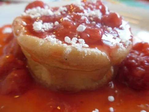 Glutenfreie Mini-Deutsche Pfannkuchen