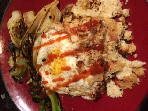 Hackfleisch mit Spiegelei