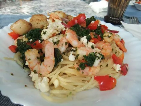 Geröstete Knoblauchgarnelen