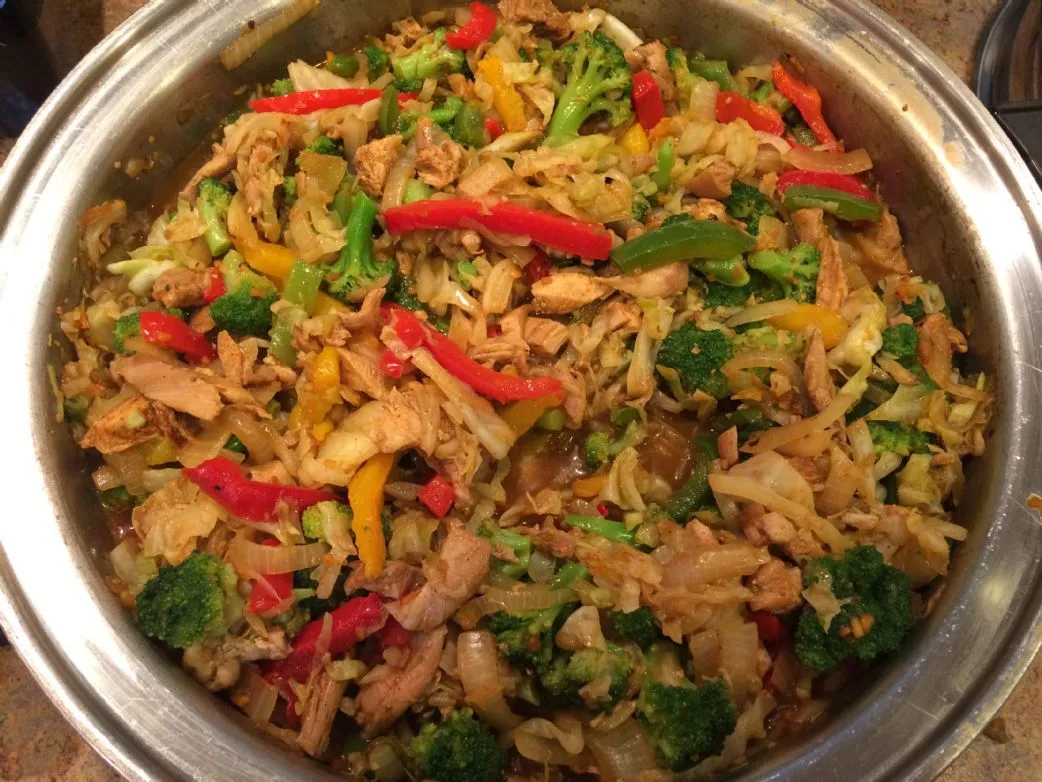 Mexikanisch inspirierter Hühnchen-Taco-Crack-Slaw (scharf)