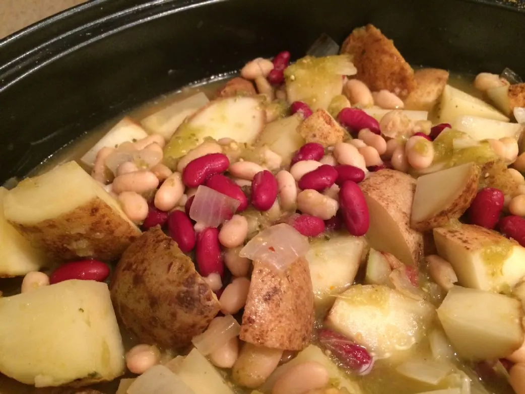 Kartoffel-Bohnen-Eintopf