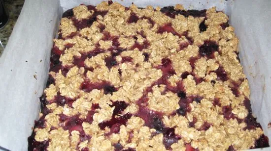 Beeren-Glück-Haferwürfel