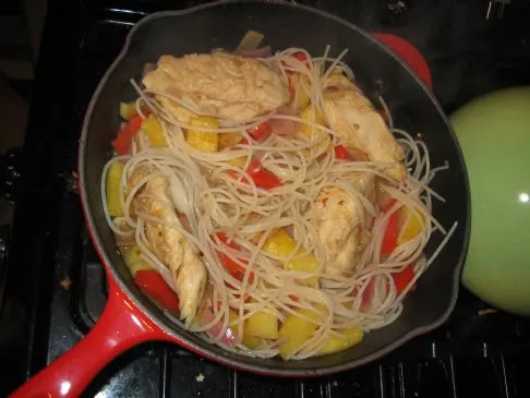 Süd-Pazifisches Ananas-Hähnchen