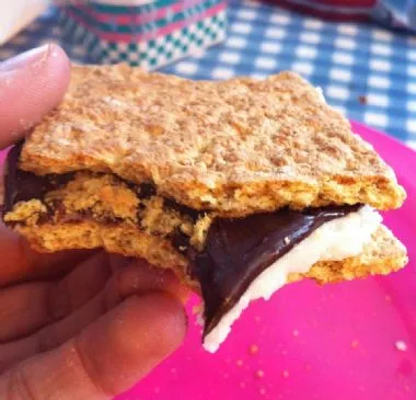 S'Mores für Eine (vegetarisch)