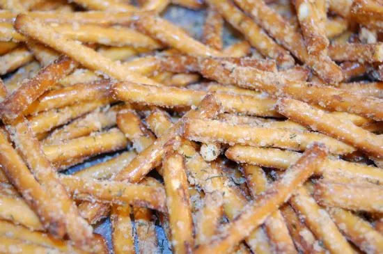 Würziger Brezel-Snack