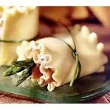 Spargel-Lachs-Rollen